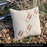 Trophy Buck Tracks full pillow