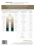 Trophy Buck Quilt Pattern Back Cover