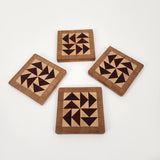 Flying Geese 1 Coaster Set of 4.
