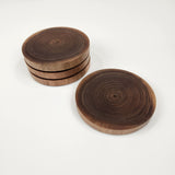 Walnut Coaster Set of 4