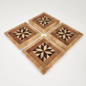 Windmill Star Coaster Set of 4