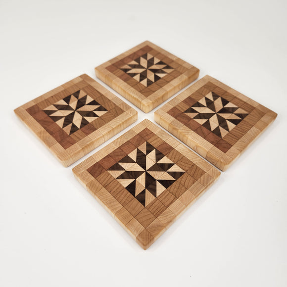 Windmill Star Coaster Set of 4