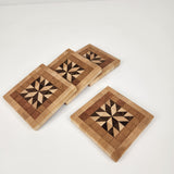 Windmill Star Coaster Set of 4