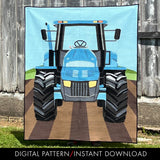 Big Tractor—instant download/pdf quilt pattern